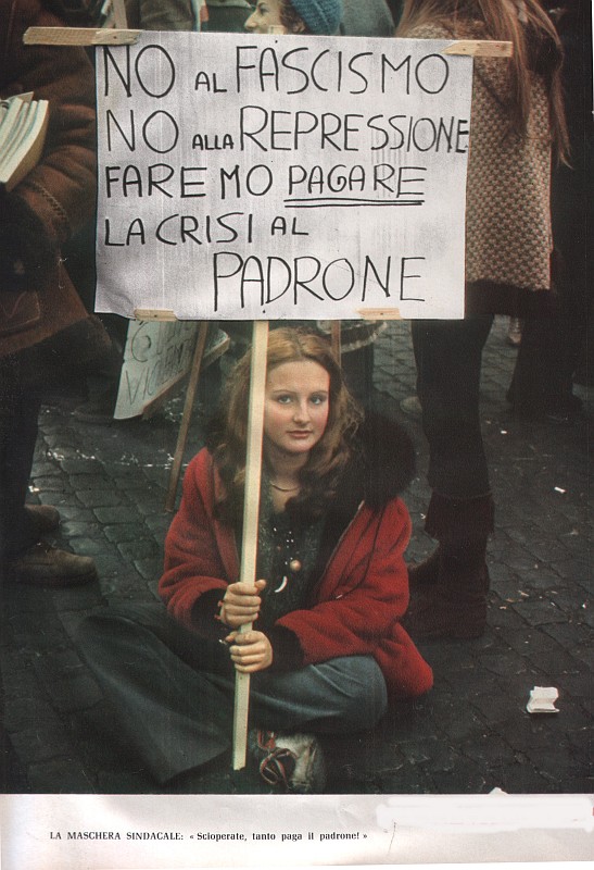 LA MASCHERA DEI SINDACATI - sciperate che tanto poi paga il padrone !.jpg